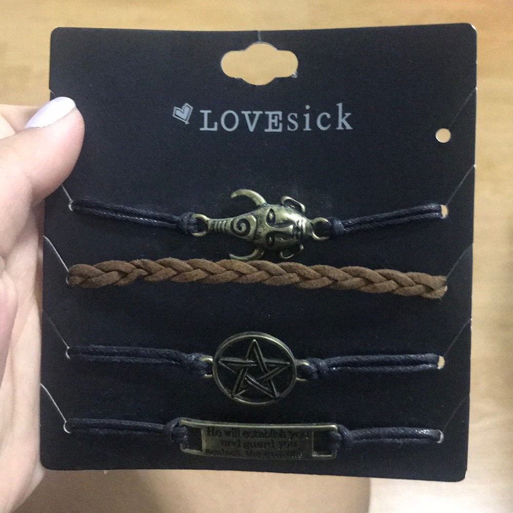 Supernatural bracelet set